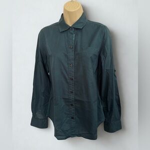 Robert Graham Teal Button-Up Shirt